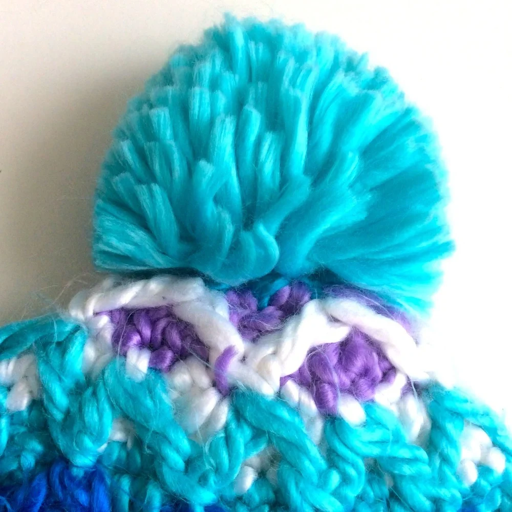 Obermeyer Girls Pompom Beanie Hat OS
